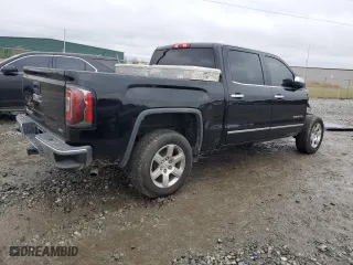 2018 GMC Sierra 1500 SLT with VIN 3GTU2NEC0JG630738, listed as a Copart auction lot 45961355 with 0 mi miles and Salvage Title. Bid and sale history available at carsss.com. Image 3.