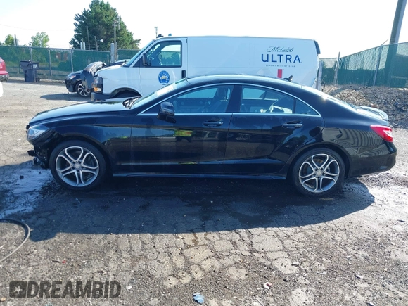 2015 Mercedes-Benz CLS 400 with VIN WDDLJ6HB3FA153077, listed as a IAAI auction lot 42537583 with 56,404 mi miles and . Bid and sale history available at DreamBid. Image 15.