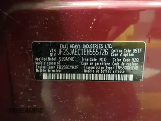 2014 Subaru Forester Premium z VIN JF2SJAEC1EH555726, wystawiony jako IAAI lot #41680381 z przebiegiem 85 528 mil mil oraz . Historia ofert i sprzedaży dostępna na DreamBid. Obrazek 9.