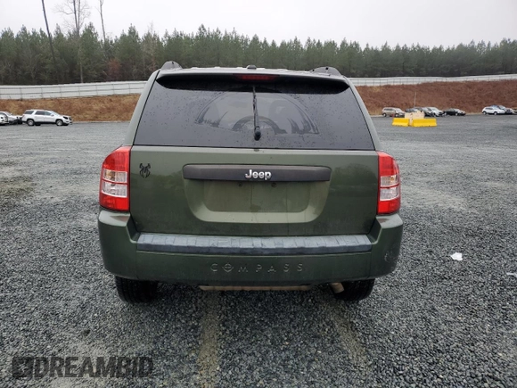 2009 Jeep Compass North with VIN 1J4FT47BX9D192298, listed as a Copart auction lot 45315155 with 111,616 mi miles and Salvage Title. Bid and sale history available at carsss.com. Image 6.