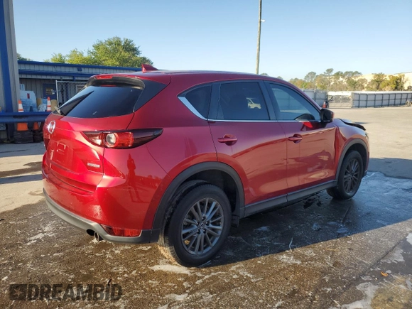 2021 Mazda CX-5 Touring with VIN JM3KFACM7M0393536, listed as a Copart auction lot 48488375 with 76,915 mi miles and Non Repairable. Bid and sale history available at DreamBid. Image 3.