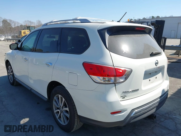 2016 Nissan Pathfinder SV with VIN 5N1AR2MN0GC640306, listed as a IAAI auction lot 41695227 with 175,884 mi miles. Bid and sale history available at carsss.com. Image 3.