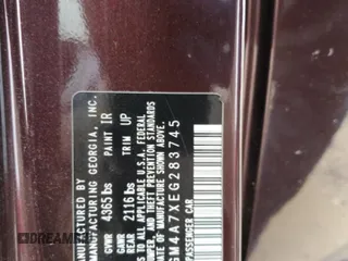 2014 Kia Optima LX with VIN 5XXGM4A7XEG283745, listed as a Copart auction lot 79700374 with 180,030 mi miles and Salvage Title. Bid and sale history available at carsss.com. Image 12.