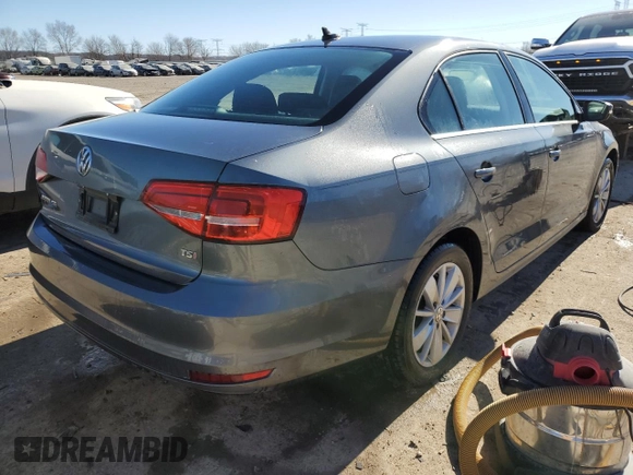 2015 Volkswagen Jetta Sedan 1.8T SE with VIN 3VWD07AJ9FM236988, listed as a Copart auction lot 42636825 with 98,847 mi miles and Salvage Title. Bid and sale history available at carsss.com. Image 3.
