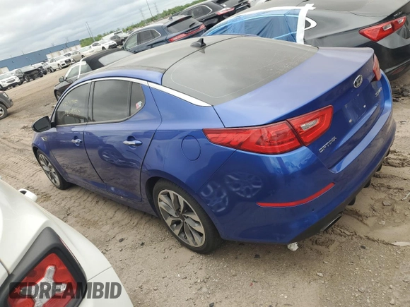 2014 Kia Optima SX Turbo с VIN 5XXGR4A66EG304888, выставлен на аукционе Copart как лот 55234785 с пробегом 101 367 миль миль и Чистый • Clean title. История ставок и продаж доступна на DreamBid. Изображение 2.