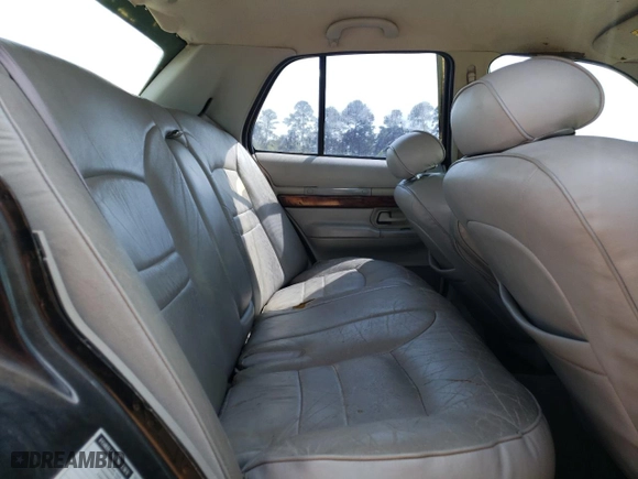 2000 Mercury Grand Marquis LS with VIN 2MEFM75W9YX602430, listed as a Copart auction lot 51103725 with 209,284 mi miles and Salvage Title. Bid and sale history available at carsss.com. Image 10.