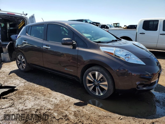 2016 Nissan LEAF SV z VIN 1N4BZ0CP2GC303447, wystawiony jako Copart lot #56404605 z przebiegiem 54 612 mil mil oraz Szkoda całkowita • Salvage title. Historia ofert i sprzedaży dostępna na DreamBid. Obrazek 4.