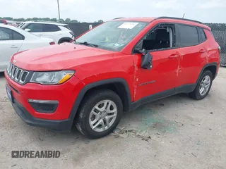 2018 Jeep Compass Sport with VIN 3C4NJCAB0JT461627, listed as a IAAI auction lot 42279936 with 126,930 mi miles and . Bid and sale history available at DreamBid. Image 17.