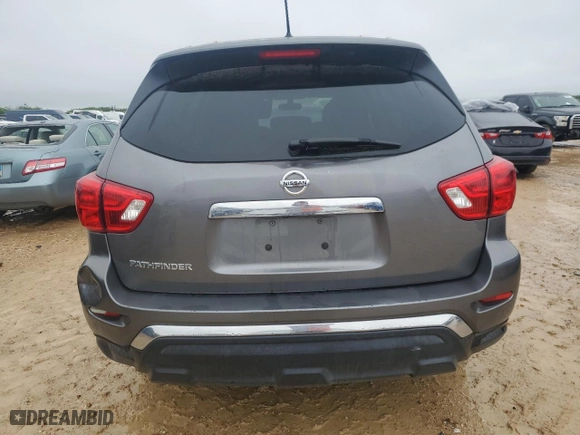 2017 Nissan Pathfinder S with VIN 5N1DR2MN9HC632896, listed as a Copart auction lot 51003845 with 142,214 mi miles and Clean Title. Bid and sale history available at carsss.com. Image 6.