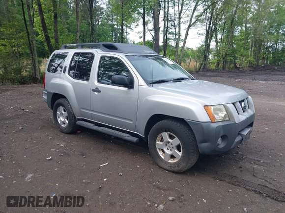2007 Nissan Xterra SE with VIN 5N1AN08U57C511110, listed as a IAAI auction lot 42193853 with 101,522 mi miles and . Bid and sale history available at DreamBid. Image 1.