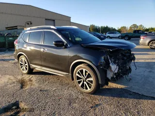 2018 Nissan Rogue S with VIN JN8AT2MT5JW489199, listed as a Copart auction lot 39362973 with 75,544 mi miles. Bid and sale history available at carsss.com. Image 4.
