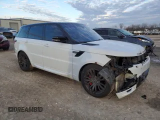 2017 Land Rover Range Rover Sport HSE Dynamic with VIN SALWV2FV9HA686404, listed as a Copart auction lot 84302614 with 100,855 mi miles and Salvage Title. Bid and sale history available at carsss.com. Image 4.