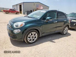 2016 FIAT 500X Easy z VIN ZFBCFXBT0GP341155, wystawiony jako Copart lot #61961145 z przebiegiem 107 141 mil mil oraz Czysty tytuł • Clean title. Historia ofert i sprzedaży dostępna na DreamBid. Obrazek 1.