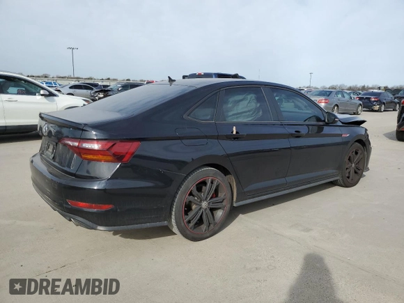 2019 Volkswagen Jetta GLI S z VIN 3VW6T7BU1KM156233, wystawiony jako Copart lot #48149965 z przebiegiem 44 496 mil mil oraz Szkoda całkowita • Salvage title. Historia ofert i sprzedaży dostępna na DreamBid. Obrazek 3.