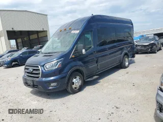 2020 Ford Transit Passenger XL with VIN 1FBVU4XG4LKB19039, listed as a Copart auction lot 60059294 with 102,994 mi miles and Salvage Title. Bid and sale history available at DreamBid. Image 1.