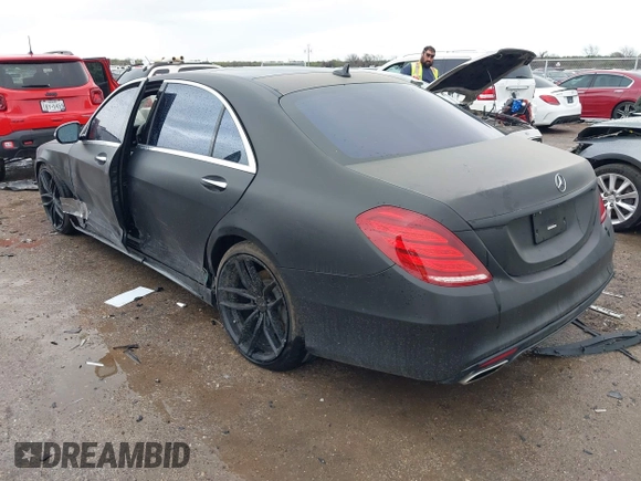 2015 Mercedes-Benz S 550 with VIN WDDUG8CB8FA131050, listed as a IAAI auction lot 41864029 with 82,324 mi miles and . Bid and sale history available at DreamBid. Image 3.