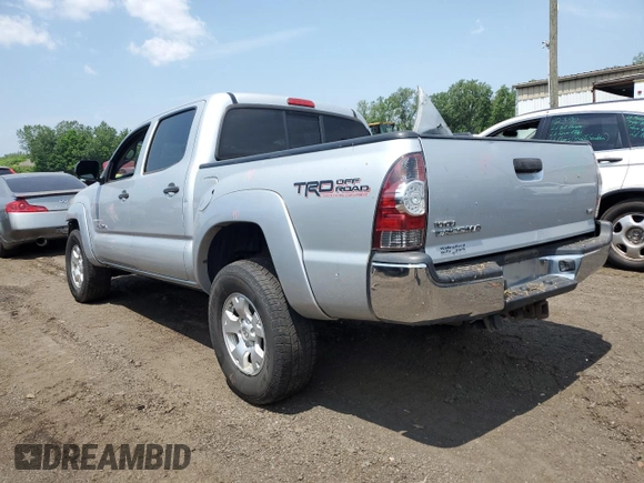 2013 Toyota Tacoma with VIN 3TMLU4EN8DM110455, listed as a Copart auction lot 60252235 with 119,702 mi miles and Salvage title. Bid and sale history available at DreamBid. Image 2.