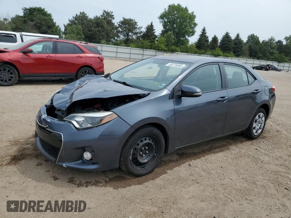 2014 Toyota Corolla L with VIN 2T1BURHE6EC183273, listed as a Copart auction lot 60278995 with 176,142 mi miles and Salvage title. Bid and sale history available at DreamBid. Image 1.