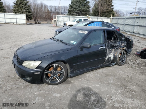 2002 Lexus IS 300 with VIN JTHBD192920040988, listed as a Copart auction lot 48863915 with 133,733 mi miles and Salvage Title. Bid and sale history available at carsss.com. Image 1.