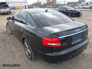 2008 Audi A6 with VIN WAUDH74F98N127066, listed as a IAAI auction lot 40738254 with 1 mi miles. Bid and sale history available at carsss.com. Image 3.