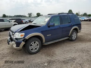 2008 Ford Explorer Eddie Bauer с VIN 1FMEU74E78UA13806, выставлен на аукционе Copart как лот 63615595 с пробегом 233 963 миль миль и Списание • Salvage title. История ставок и продаж доступна на DreamBid. Изображение 1.