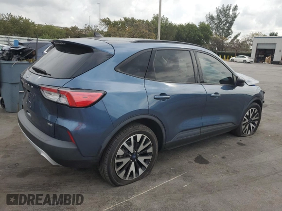 2020 Ford Escape SE Sport Hybrid with VIN 1FMCU0BZ3LUC44795, listed as a Copart auction lot 50068185 with Not Provided miles and Non Repairable. Bid and sale history available at carsss.com. Image 3.