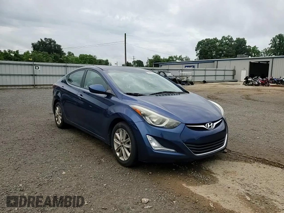 2016 Hyundai Elantra SE with VIN 5NPDH4AE1GH742917, listed as a Copart auction lot 60426485 with 129,078 mi miles and Salvage title. Bid and sale history available at DreamBid. Image 13.