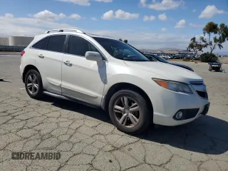 2013 Acura RDX with VIN 5J8TB3H35DL002677, listed as a Copart auction lot 56679185 with 204,398 mi miles and Salvage title. Bid and sale history available at DreamBid. Image 4.