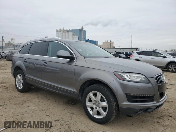 2013 Audi Q7 3.0T Premium Plus with VIN WA1LGAFE0DD011574, listed as a Copart auction lot 43081025 with 106,575 mi miles and Salvage Title. Bid and sale history available at carsss.com. Image 4.