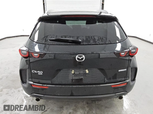 2025 Mazda CX-50 S Preferred with VIN 7MMVABBM2SN310879, listed as a Copart auction lot 54508405 with 18,424 mi miles and Clean Title. Bid and sale history available at carsss.com. Image 6.