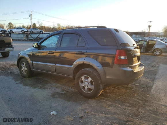 2008 Kia Sorento EX with VIN KNDJC736685835927, listed as a Copart auction lot 80550214 with 89,662 mi miles and Salvage Title. Bid and sale history available at carsss.com. Image 2.