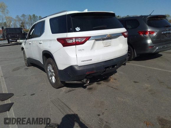 2018 Chevrolet Traverse LT Cloth with VIN 1GNERGKW4JJ185324, listed as a IAAI auction lot 41932090 with 192,785 mi miles. Bid and sale history available at carsss.com. Image 3.