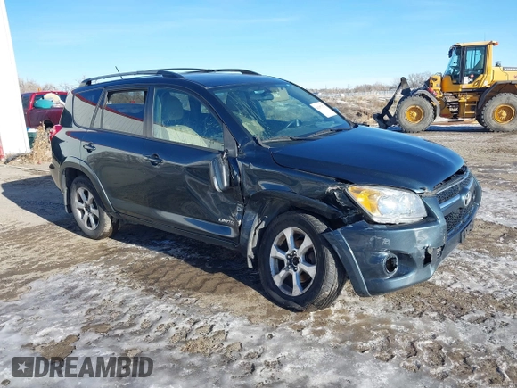 2010 Toyota RAV4 Ltd with VIN 2T3DK4DV8AW020311, listed as a IAAI auction lot 41397127 with 233,322 mi miles. Bid and sale history available at carsss.com. Image 1.