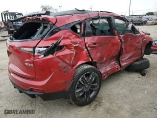 2021 Acura RDX w/A-Spec Package with VIN 5J8TC1H6XML009250, listed as a Copart auction lot 86872864 with 47,532 mi miles and Salvage Title. Bid and sale history available at carsss.com. Image 3.