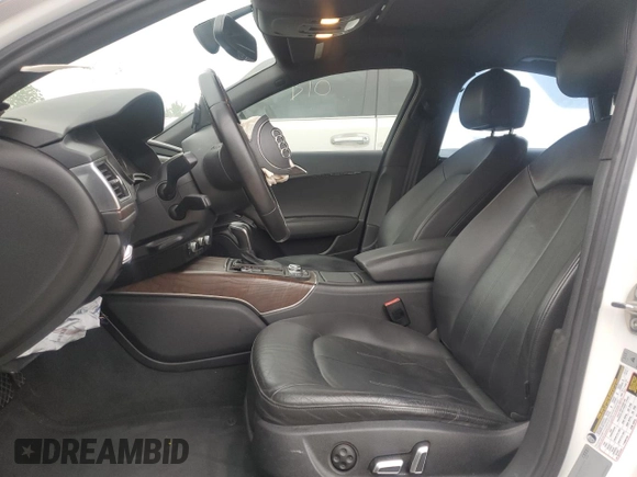 2016 Audi A6 Premium with VIN WAUFFAFCXGN043643, listed as a Copart auction lot 54610795 with Not provided miles and Salvage title. Bid and sale history available at DreamBid. Image 7.