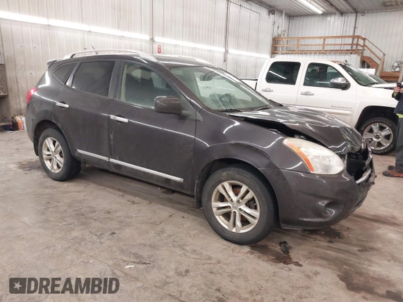 2013 Nissan Rogue SL with VIN JN8AS5MV0DW659608, listed as a IAAI auction lot 41175220 with 124,353 mi miles and . Bid and sale history available at DreamBid. Image 1.