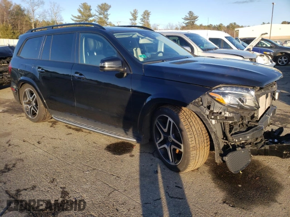 2018 Mercedes-Benz GLS with VIN 4JGDF7DE7JB085953, listed as a Copart auction lot 38772093 with 37,471 mi miles. Bid and sale history available at carsss.com. Image 4.