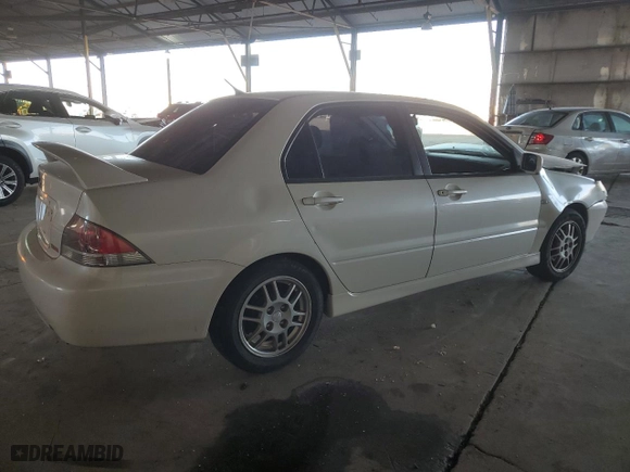 2005 Mitsubishi Lancer OZ-Rally with VIN JA3AJ86E75U032087, listed as a Copart auction lot 75063614 with 280,568 mi miles and Salvage Title. Bid and sale history available at carsss.com. Image 3.