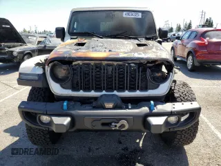 2024 Jeep Wrangler Rubicon X с VIN 1C4RJXR62RW167216, выставлен на аукционе Copart как лот 49034325 с пробегом Не указан миль и Списание • Salvage title. История ставок и продаж доступна на DreamBid. Изображение 5.