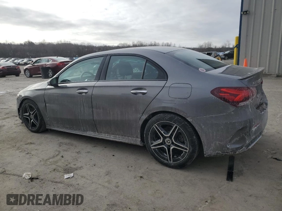 2019 Mercedes-Benz A 220 with VIN WDD3G4FB5KW001918, listed as a Copart auction lot 45969755 with 89,729 mi miles and Salvage Title. Bid and sale history available at DreamBid. Image 2.