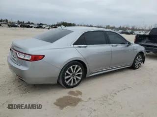 2020 Lincoln Continental Standard with VIN 1LN6L9PK7L5603088, listed as a Copart auction lot 42013595 with 55,373 mi miles and Salvage Title. Bid and sale history available at carsss.com. Image 3.