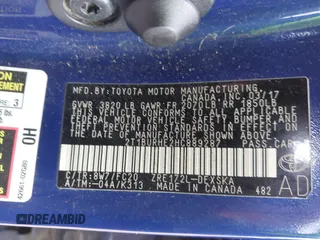 2017 Toyota Corolla L with VIN 2T1BURHE2HC889287, listed as a IAAI auction lot 42325298 with 131,251 mi miles and . Bid and sale history available at DreamBid. Image 9.