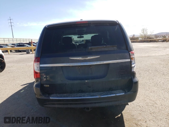 2014 Chrysler Town & Country Touring with VIN 2C4RC1BG6ER382191, listed as a Copart auction lot 48514615 with 201,820 mi miles and Salvage Title. Bid and sale history available at carsss.com. Image 6.