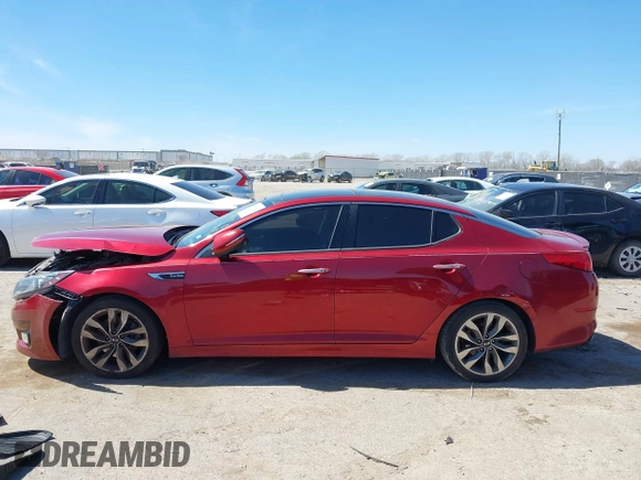 2015 Kia Optima SXL Turbo with VIN 5XXGR4A69FG419891, listed as a IAAI auction lot 41803317 with 158,907 mi miles and . Bid and sale history available at DreamBid. Image 14.