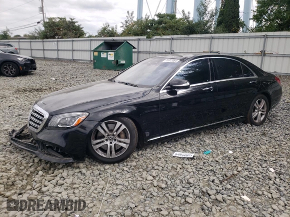 2020 Mercedes-Benz S-Class S 450 with VIN WDDUG6GB1LA523376, listed as a Copart auction lot 73912084 with 52,406 mi miles and Salvage Title. Bid and sale history available at carsss.com. Image 1.
