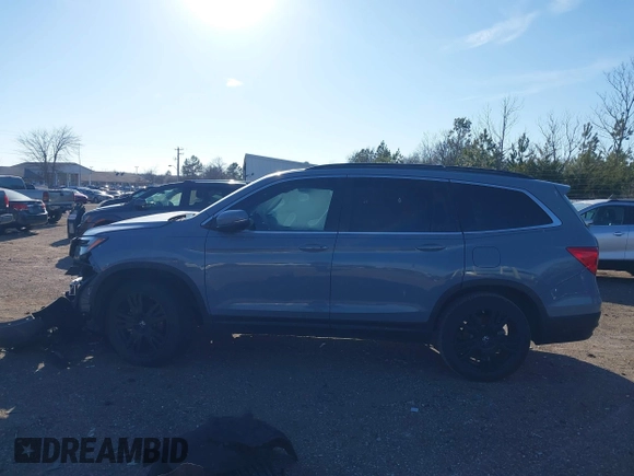 2022 Honda Pilot Special Edition with VIN 5FNYF5H21NB026068, listed as a IAAI auction lot 41482606 with 46,947 mi miles and . Bid and sale history available at carsss.com. Image 14.