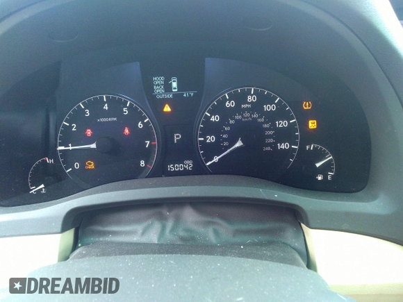 2011 Lexus RX 350 with VIN 2T2BK1BA8BC117649, listed as a IAAI auction lot 41196727 with 150,042 mi miles and . Bid and sale history available at DreamBid. Image 7.
