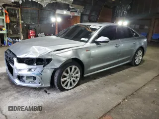 2015 Audi A6 Premium Plus z VIN WAUFGAFC9FN005591, wystawiony jako Copart lot #55924975 z przebiegiem 70 672 mil mil oraz Szkoda całkowita • Salvage title. Historia ofert i sprzedaży dostępna na DreamBid. Obrazek 1.