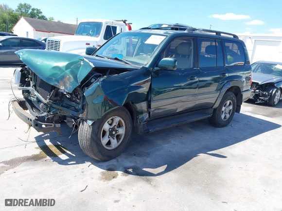 1998 Toyota Land Cruiser with VIN JT3HT05J2W0022171, listed as a IAAI auction lot 41886798 with 313,665 mi miles. Bid and sale history available at carsss.com. Image 17.