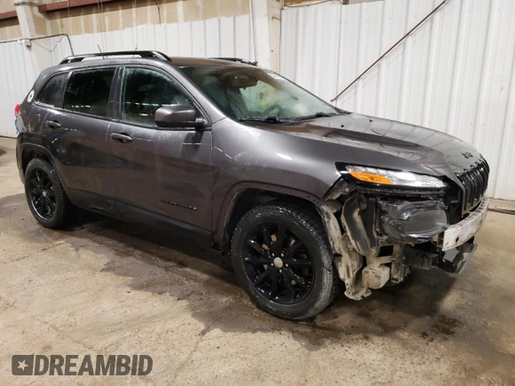 2014 Jeep Cherokee Latitude with VIN 1C4PJMCS8EW291223, listed as a Copart auction lot 52643255 with 167,621 mi miles and Salvage Title. Bid and sale history available at carsss.com. Image 4.